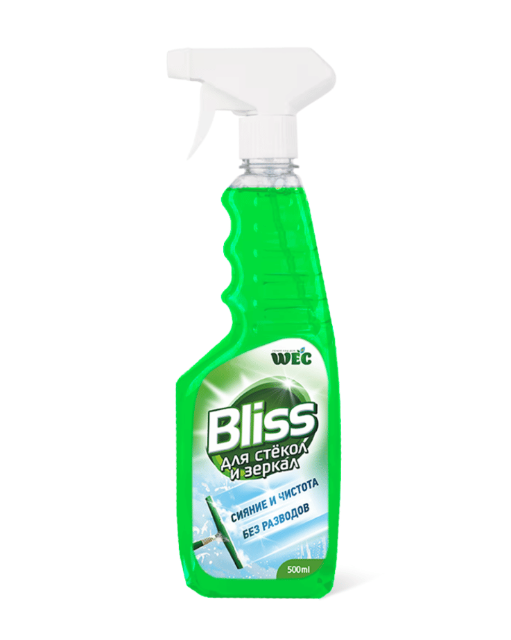 "Bliss" - средство для чистки стекол, зеркал 